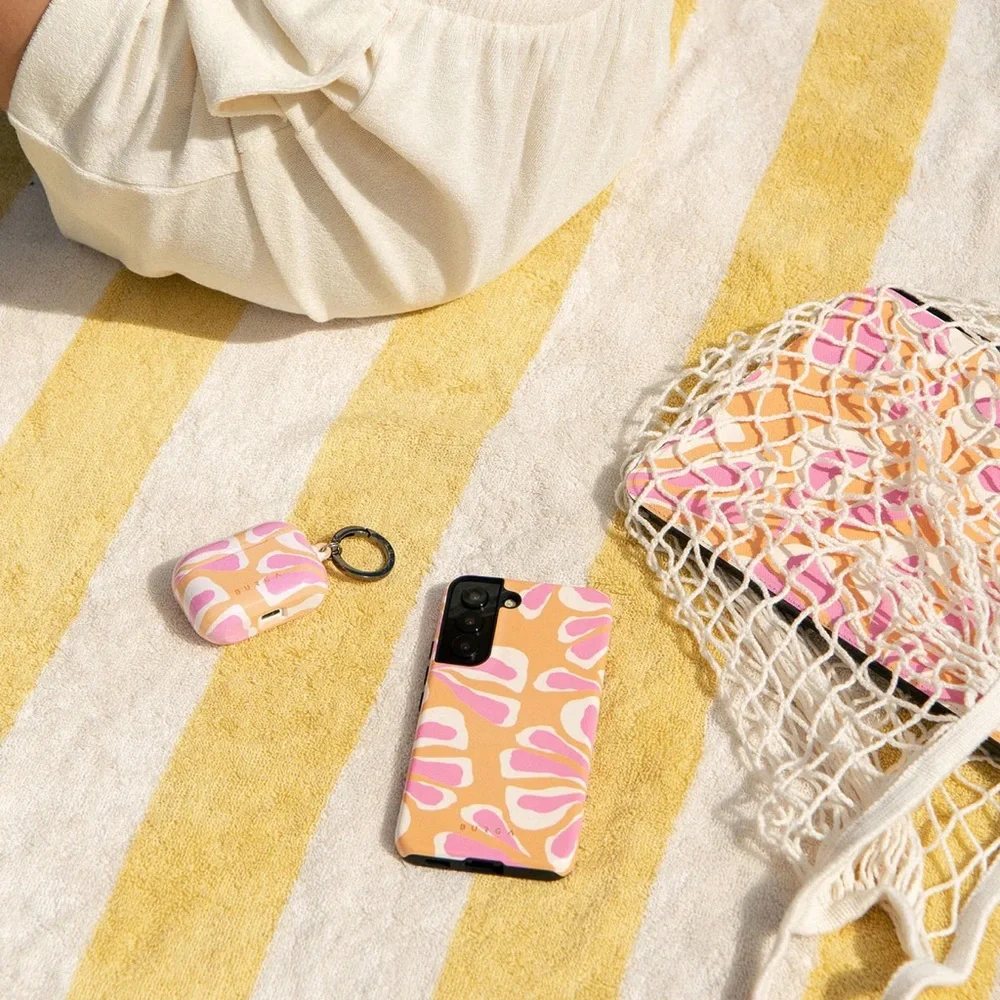 Burga Aloha Pink and Orange Floral Tough Cade for iPhone 11 Pro Max